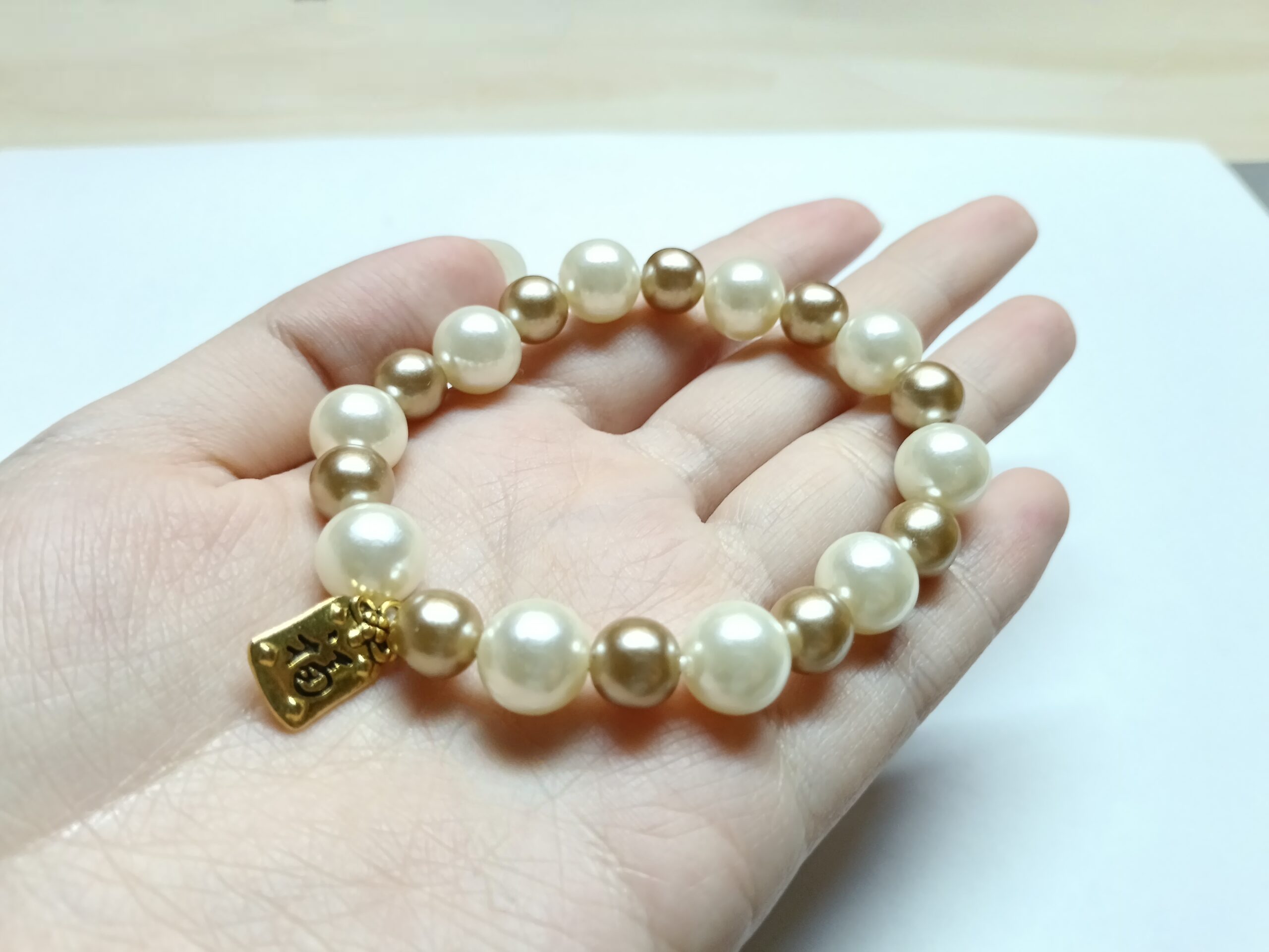 IMG_20251108_135139 香檳金|串珠手鍊:圖片 2