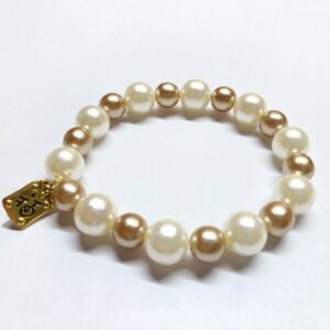 香檳金｜串珠手鍊