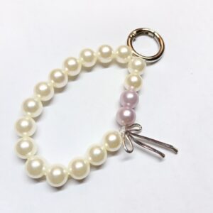 薰霧紫｜串珠手機吊飾