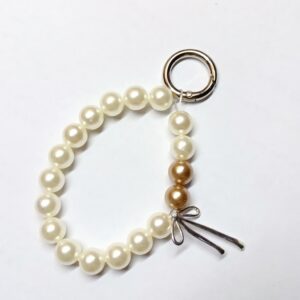 香檳金｜串珠手機吊飾